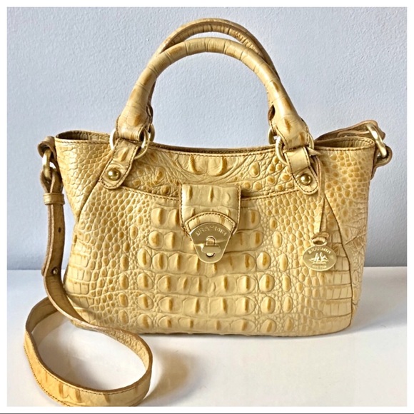 Brahmin Handbags - BRAHMIN Croc Embossed Claudia Crossbody Handbag